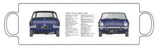 Triumph Spitfire Mk3 1967-71 (disc wheels) Mug 1